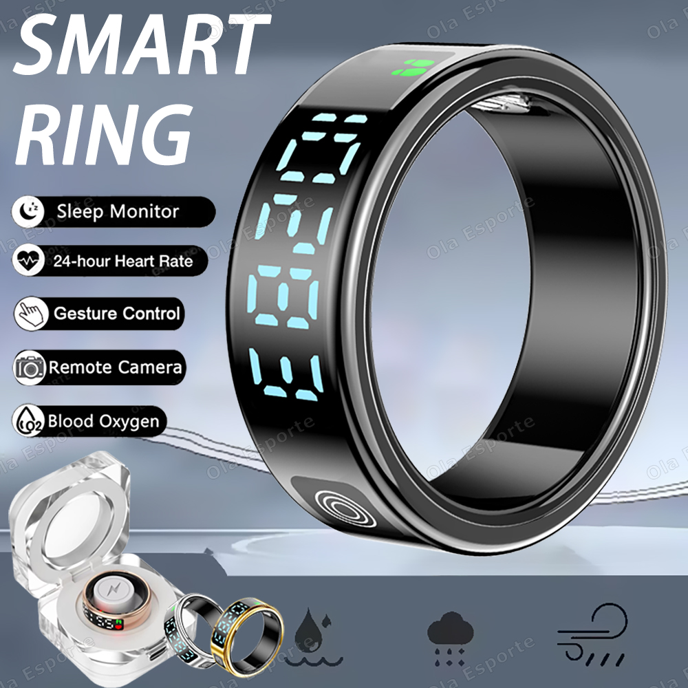 Smart Home Trainer - SR08 Smart Ring met oplaaddoos voor