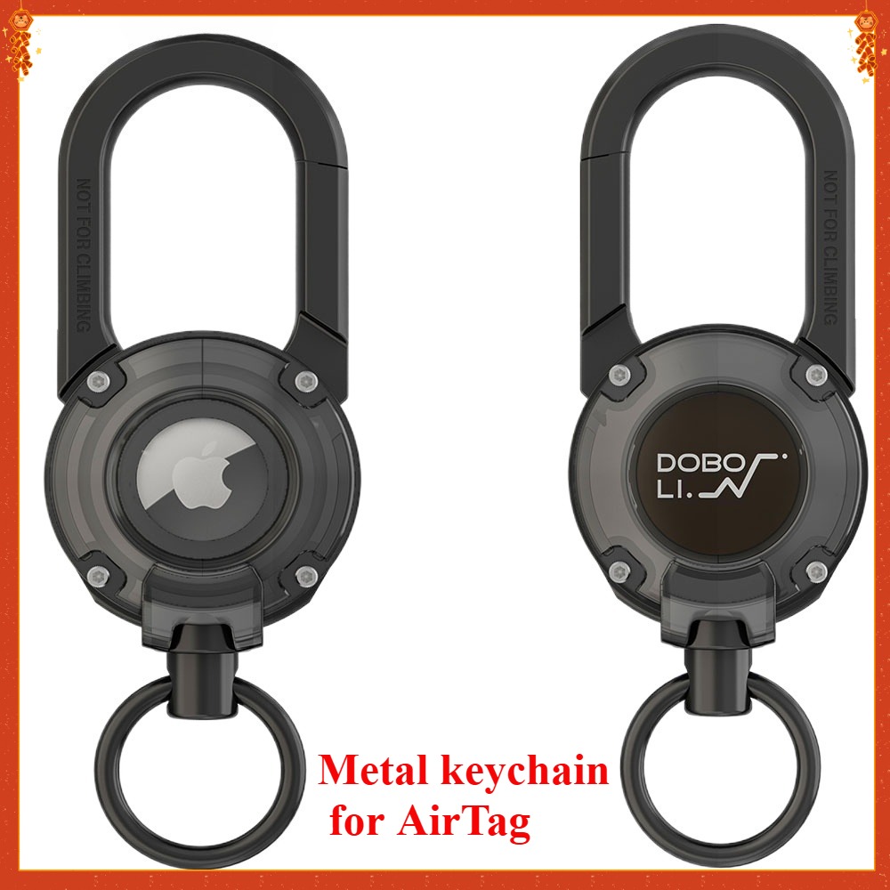 Smart Home Hub Apple - Voor AirTag Houder Sleutelhanger, Legering Auto