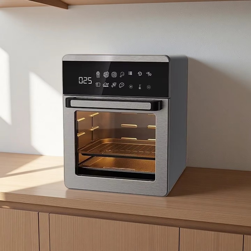 Smart Home Oven - Grote Capaciteit Multifunctionele Zichtbare Airfryer 2-in-1