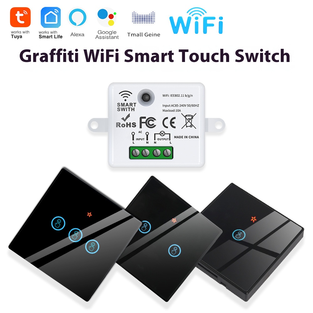 Smart Home Voice Control - Het Tuya Smart Switch-Off-apparaat beschikt over