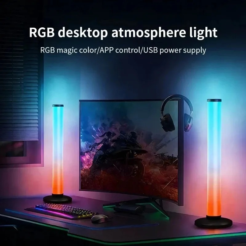 Smart Home Tv - RGB LED-lichtbalk, USB-aangedreven, slimme tv-omgevingsverlichting met