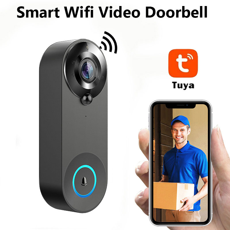 Smart Home Video Doorbell Enhanced Security With Smart Doorbell - HD 1080P Slimme draadloze deurbel WiFi