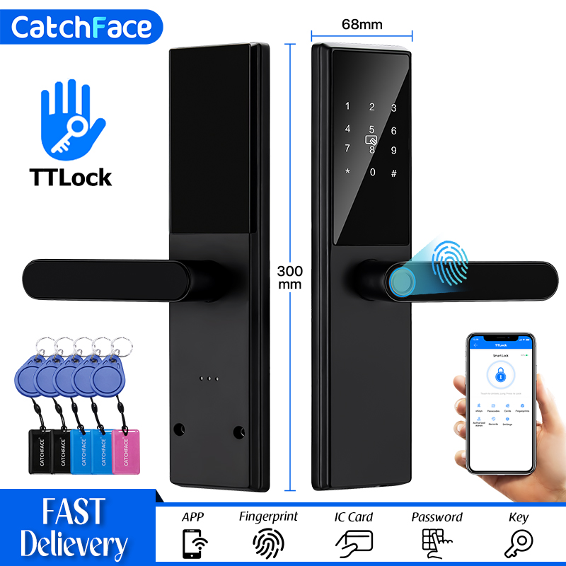 Smart Home Dashboard - Bluetooth Vingerafdruk Deurslot TTLock App Code