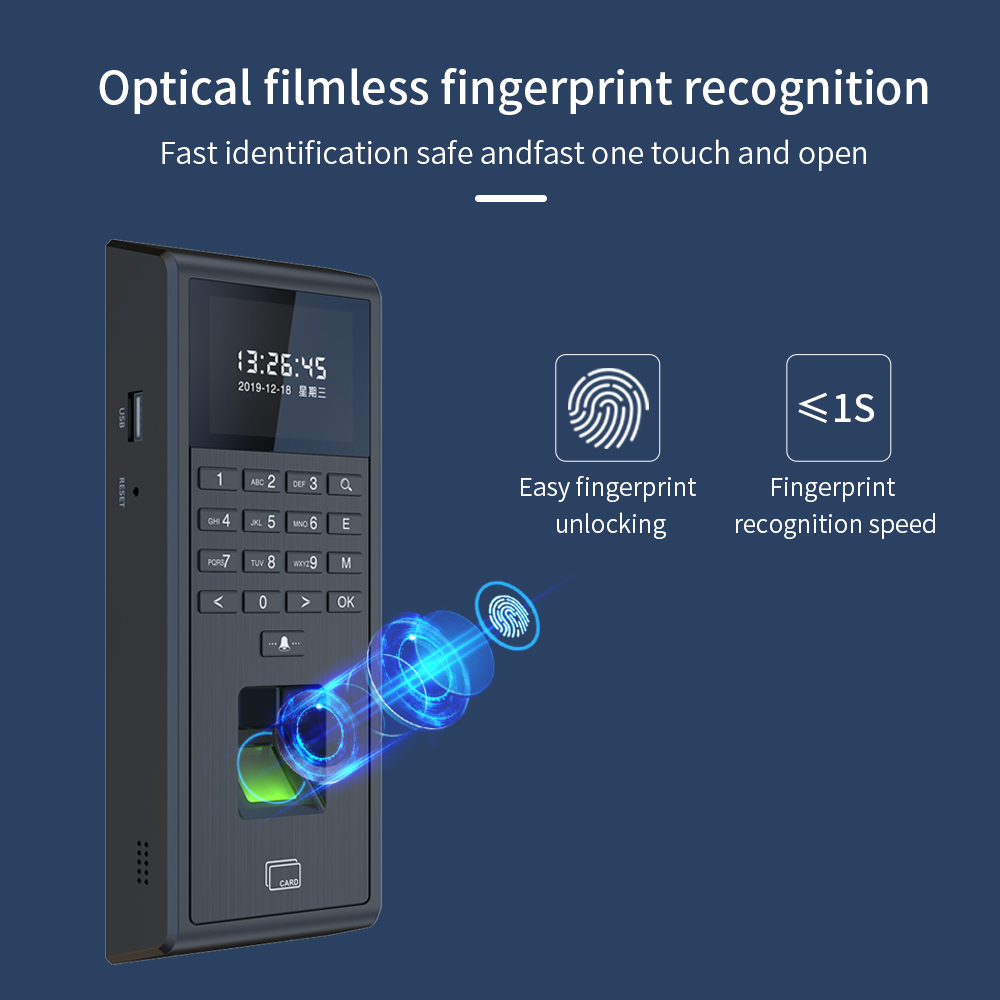 Smart Home Login - Tuya Wi-Fi Biometrische vingerafdruktoegangscontrole RFID-kaartlezer 125