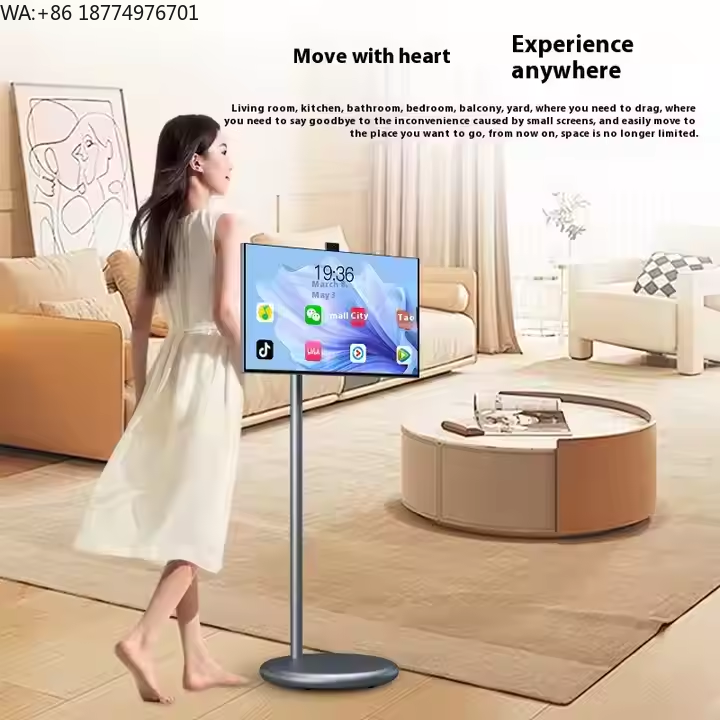Smart Home Tv - 24-inch Android 12 draagbare LCD-tv Smart