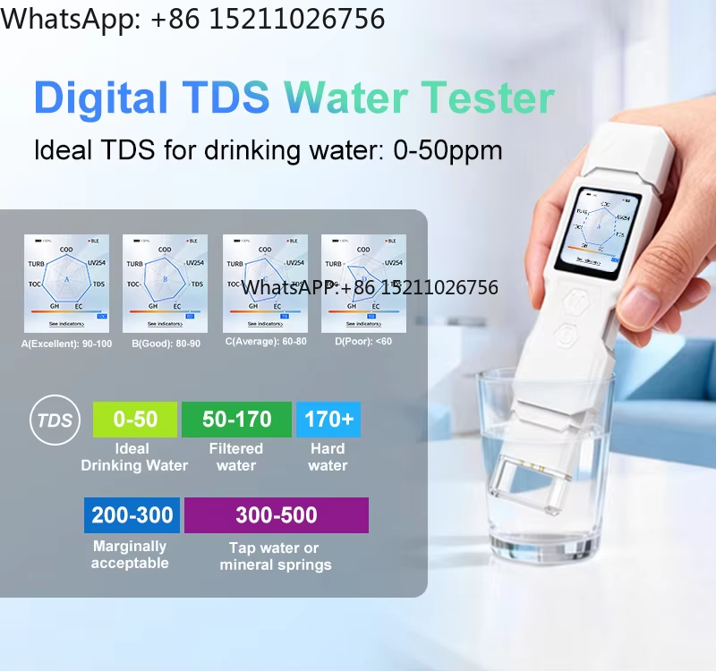 Smart Home Login - 9-in-1 Professionele Digitale Waterkwaliteitsmeter WiFi Smart
