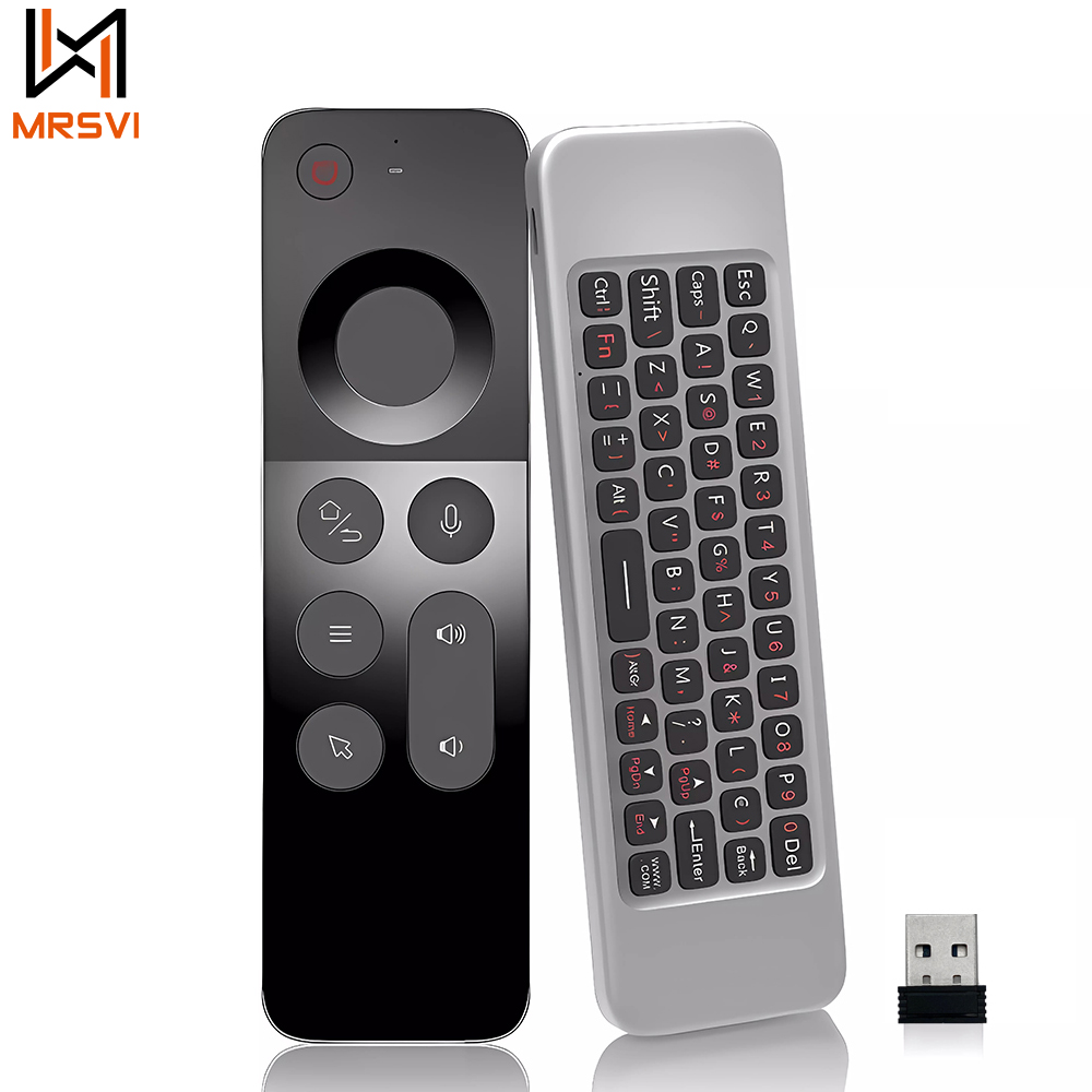Smart Home Tv - MRSVI Voice Air Mouse Afstandsbediening W3