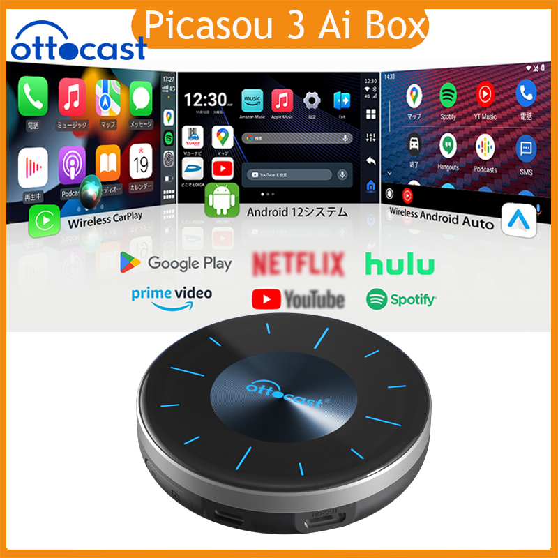 Smart Home Tv - OTTOCAST P3 OttoAibox CarPlay AI Box