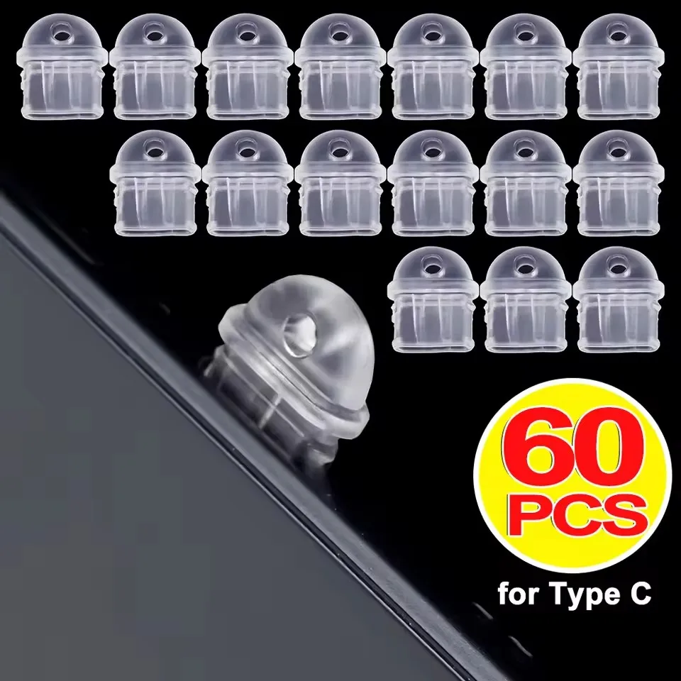 Smart Home Xiaomi Devices - Type-C stofplug oplaadpoortbeschermer anti-stof vuilplug siliconen