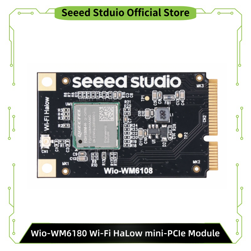 Smart Home Miniature - Wio-WM6108 Wi-Fi HaLow Mini PCIe-module WM6108,