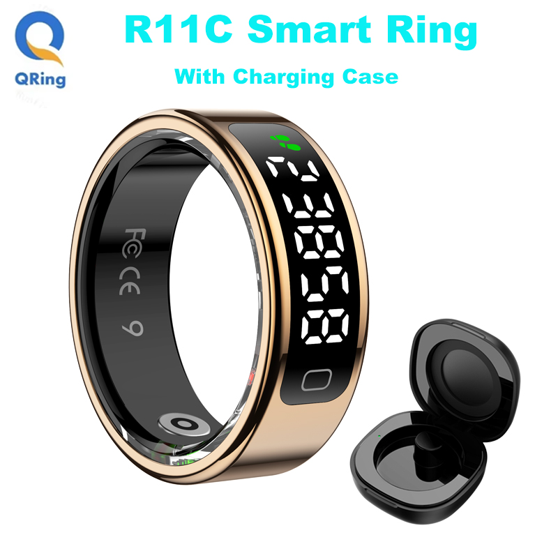 Smart Home Trainer - AMZMAX R11C Scherm Smart Ring Heren