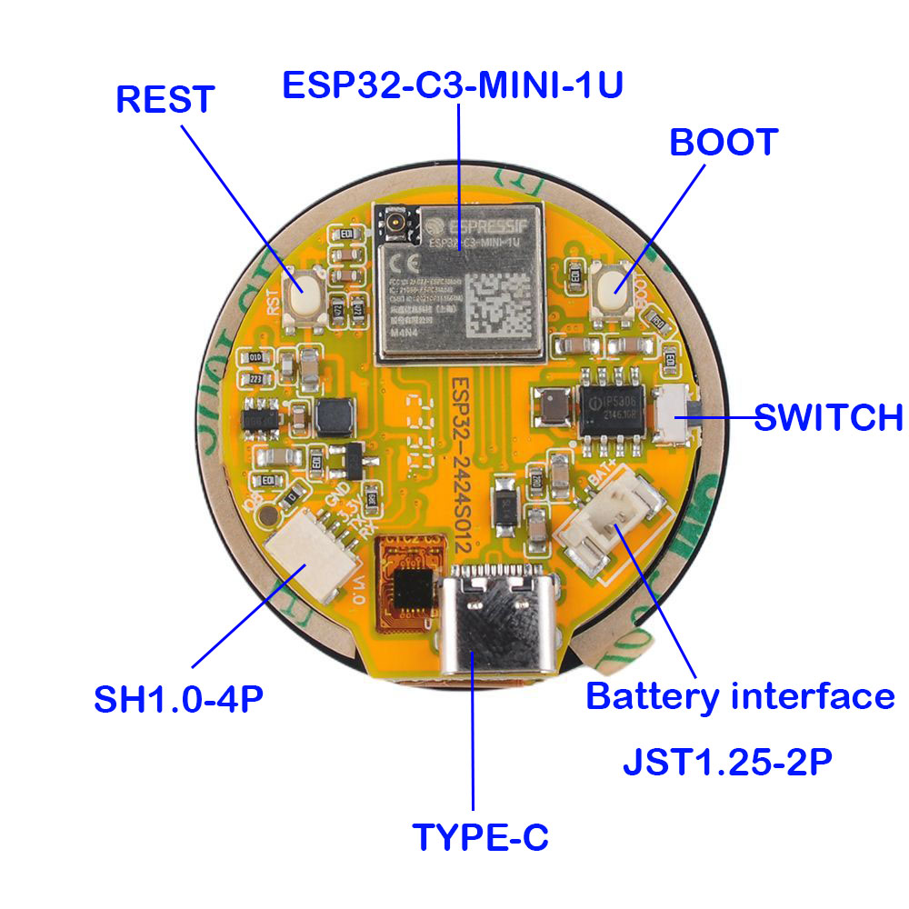 Esp32 Display 1.28 Inch ESP32- - Smart Home Dashboard recensie en prijs