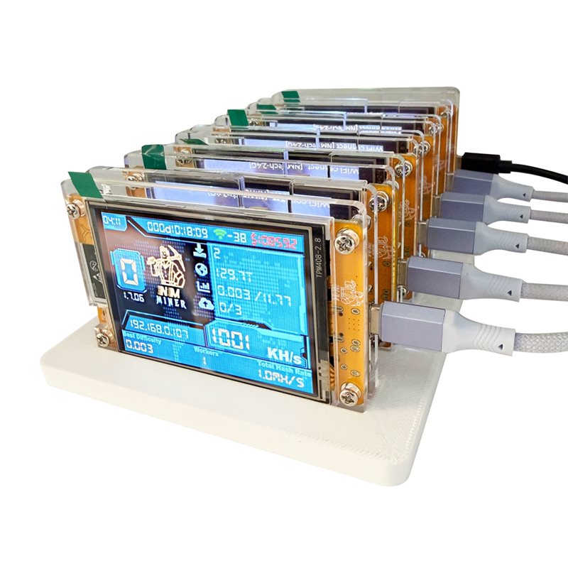 6X 1000KH/S Nmminer Nerdminer+ - Upgrade Smart Home recensie en prijs