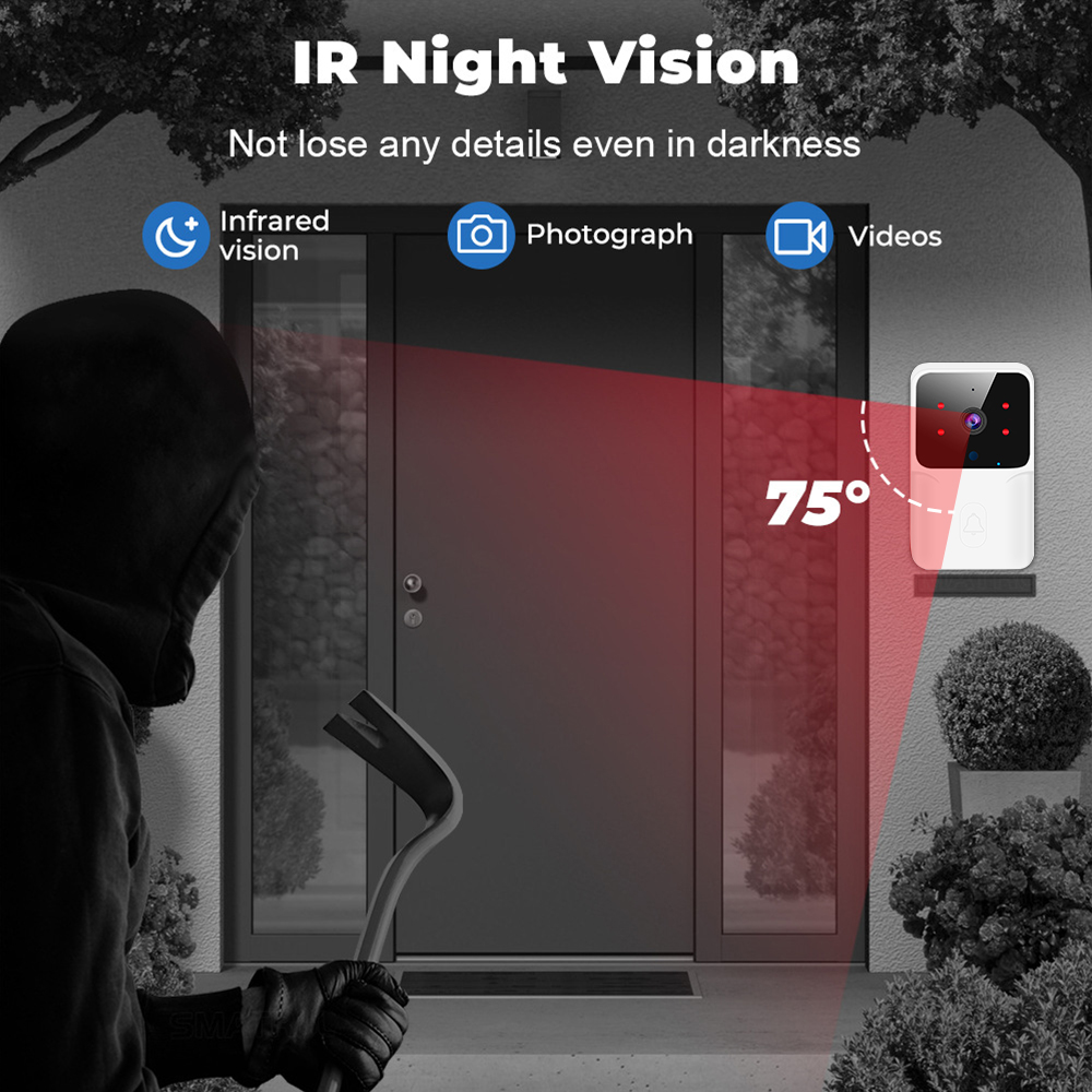 Tuya WiFi Video Deurbel Draadl - Smart Home Video Doorbell Enhanced Security With Smart Doorbell recensie en prijs