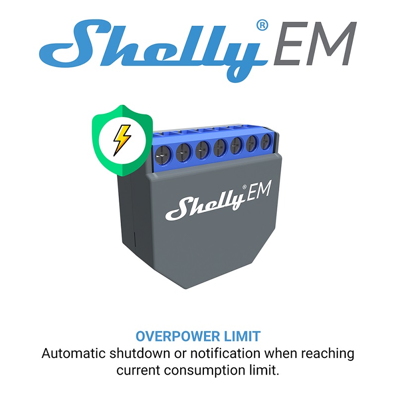 SHELLY EM Wifi Smart Life Cont - Smart Home Voice Control recensie en prijs