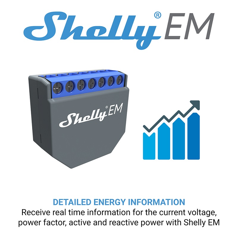 SHELLY EM Wifi Smart Life Cont - Smart Home Voice Control recensie en prijs
