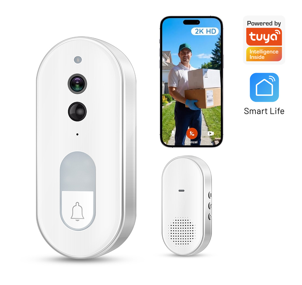 Tuya Smart Video Deurbel Draad - Smart Home Video Doorbell Enhanced Security With Smart Doorbell recensie en prijs