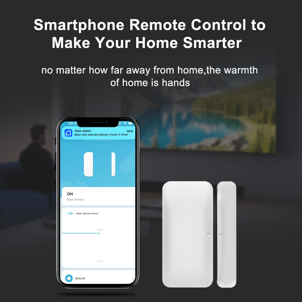Tuya Zigbee draadloze deur- en - Smart Home Miniature recensie en prijs