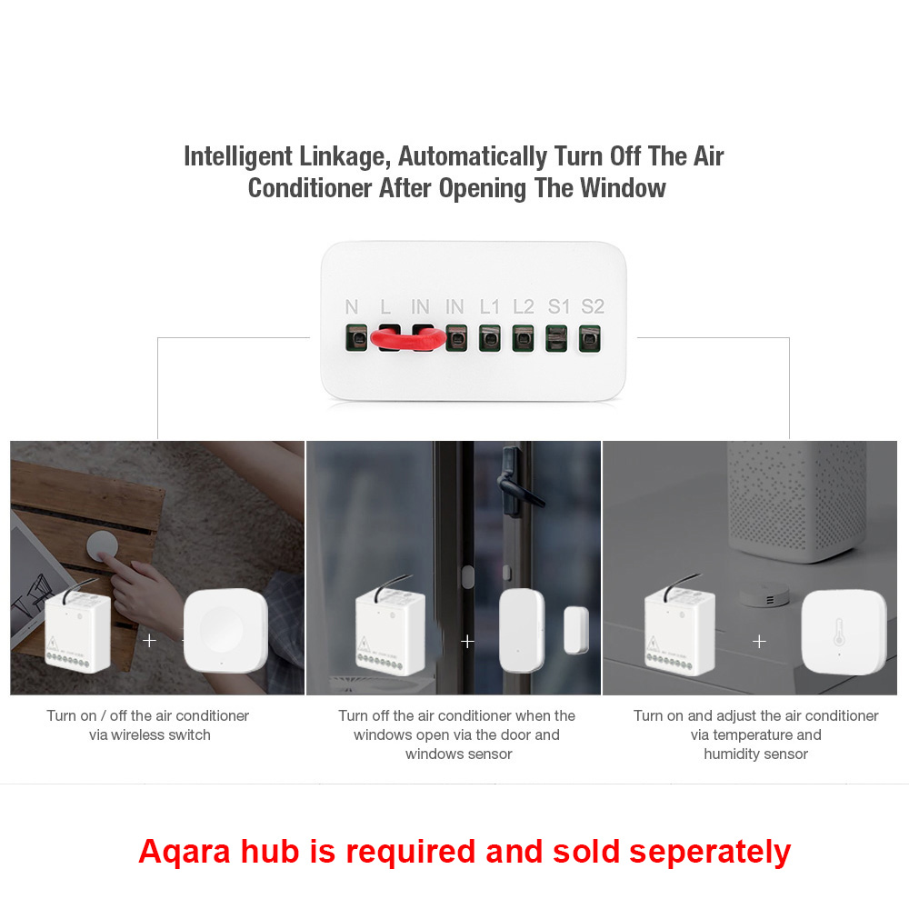Originele Aqara Smart tweewegb - Smart Home Xiaomi Devices recensie en prijs