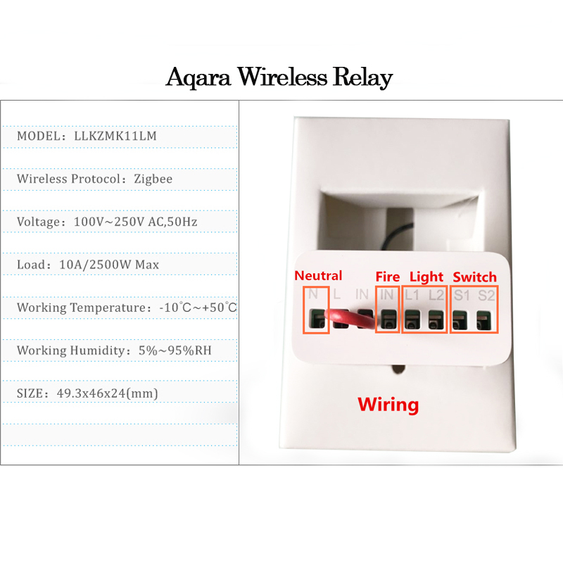 Originele Aqara Smart tweewegb - Smart Home Xiaomi Devices recensie en prijs