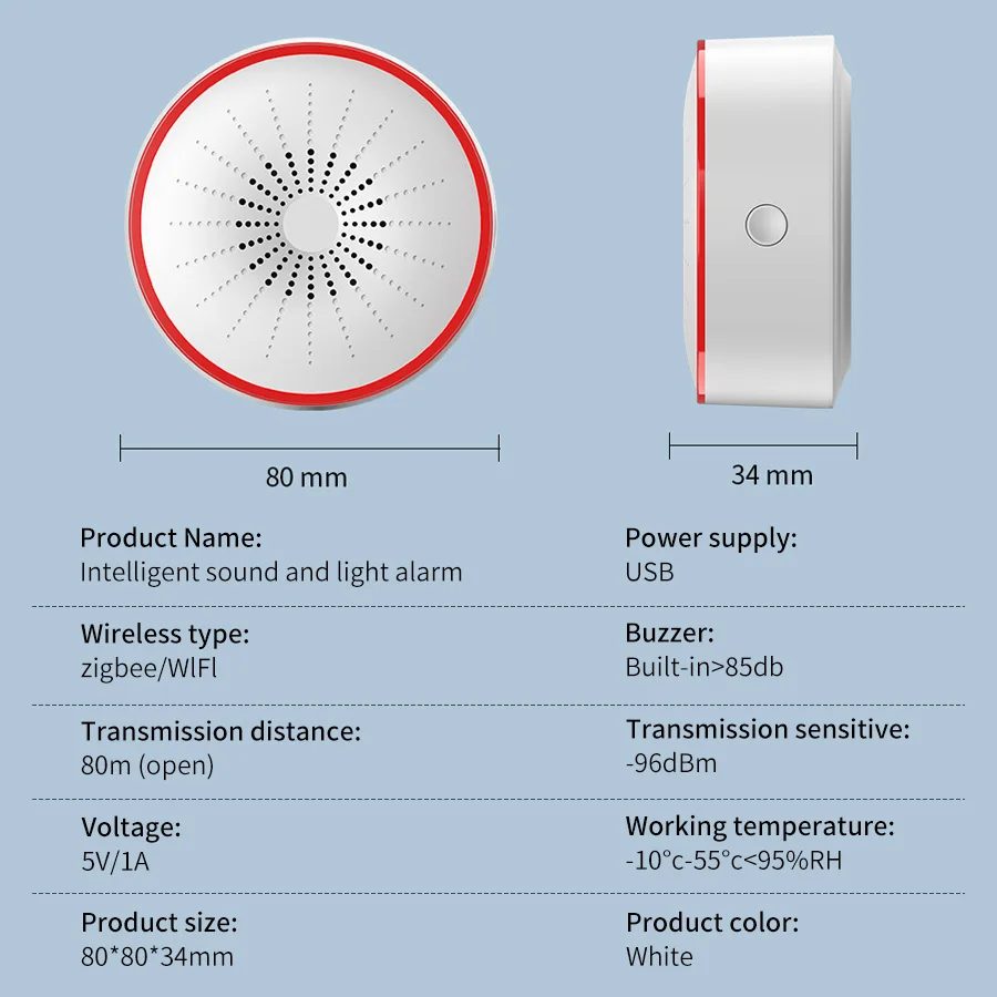 Tuya WiFi ZigBee Smart Alarm S - Smart Home Full System recensie en prijs