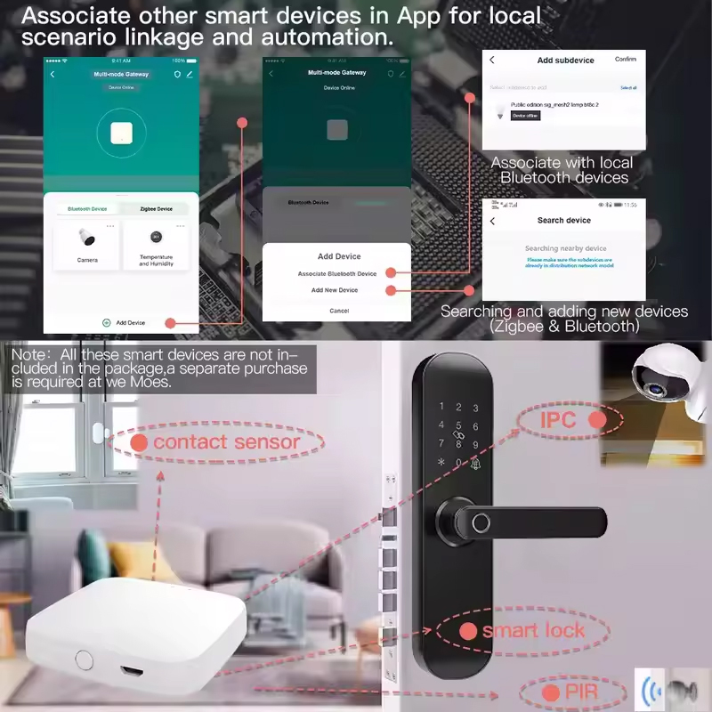 MOES Tuya ZigBee3.0 Smart Hub, - Smart Home Dashboard recensie en prijs