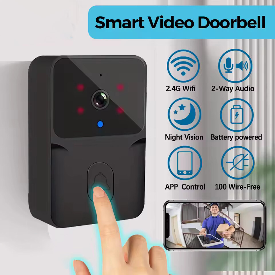 WiFi-videodeurbel Draadloze te - Smart Home Video Doorbell Enhanced Security With Smart Doorbell recensie en prijs