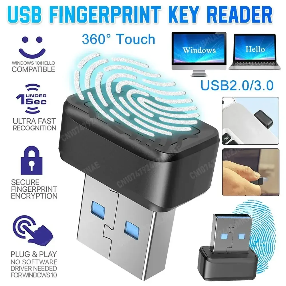 Draagbare USB biometrische vin - Smart Home Login recensie en prijs