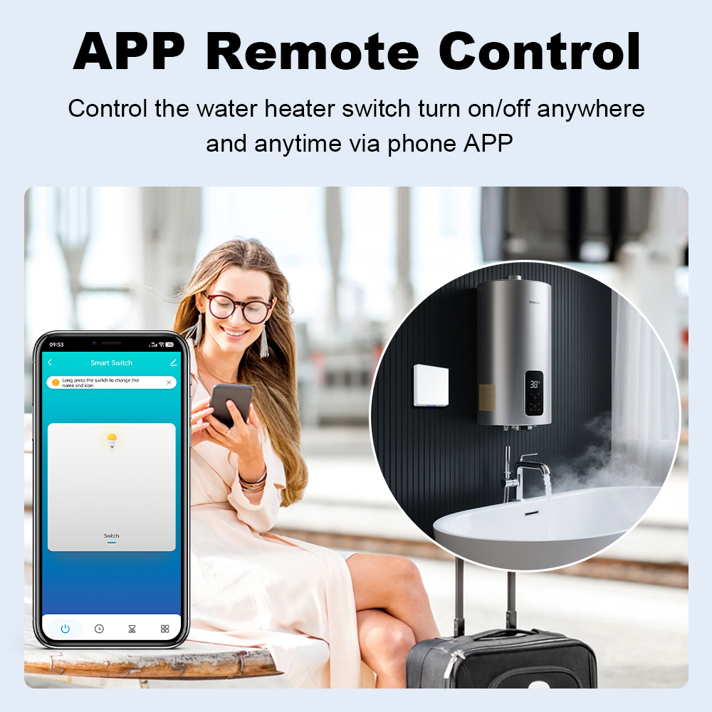 MANHOT Smart Wifi EU Boiler Sc - Smart Home Voice Control recensie en prijs