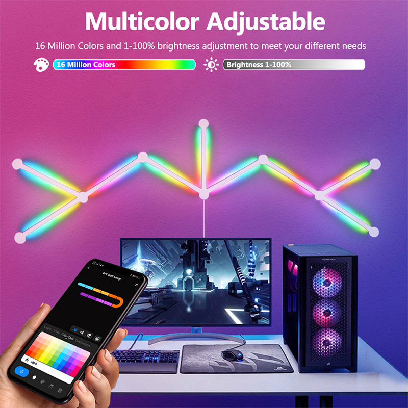 Slimme RGB-wandlamp, Bluetooth - Smart Home Tv recensie en prijs