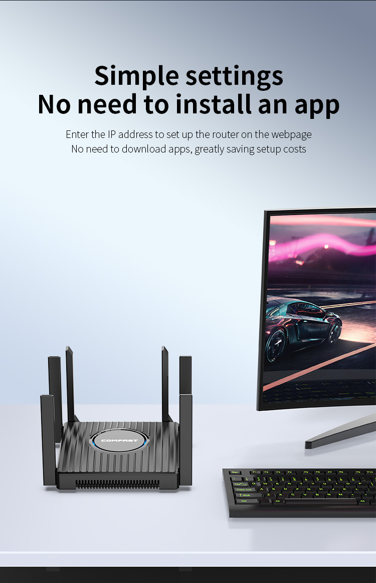 COMFAST AX3000 Router WiFi6 29 - Smart Home Dan recensie en prijs
