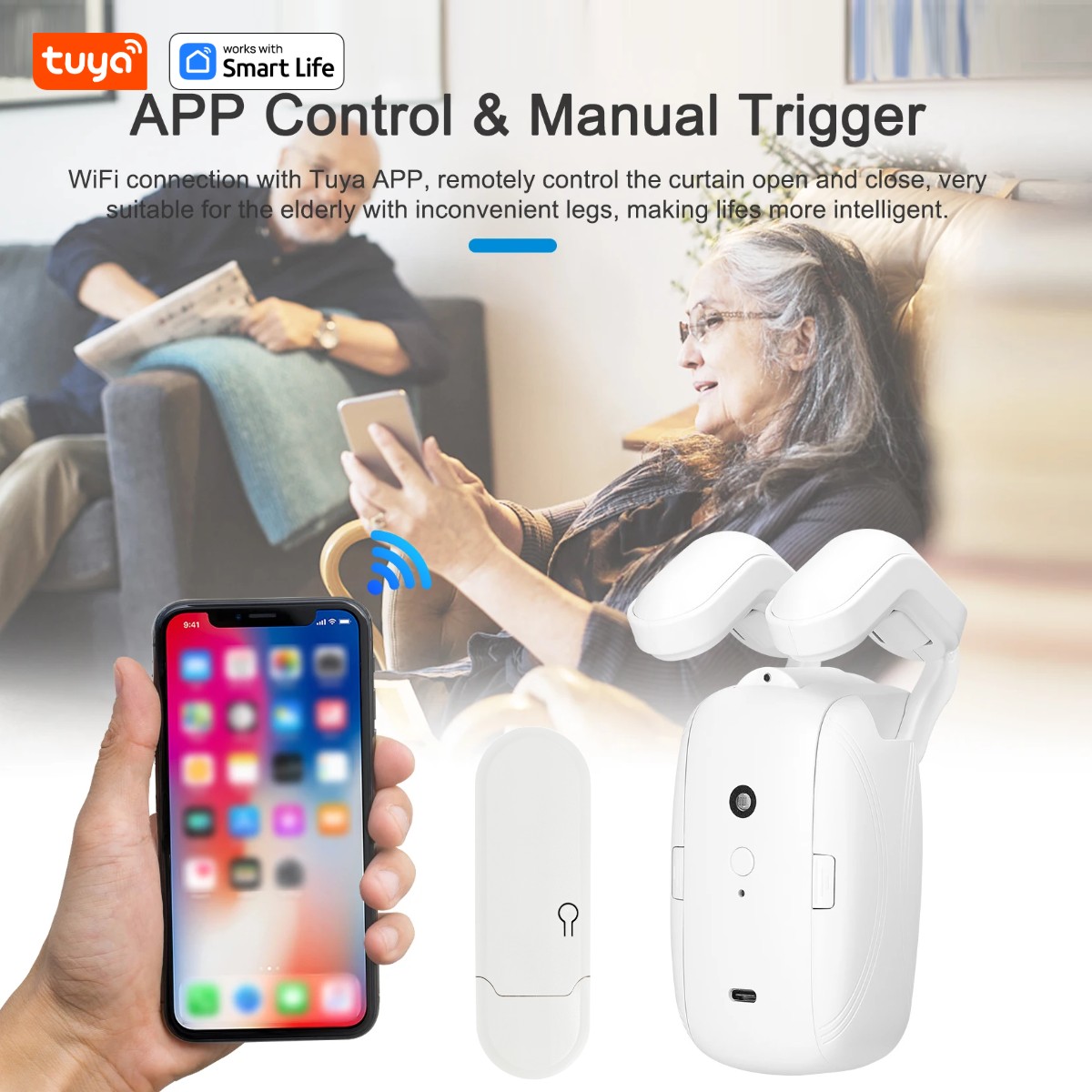 1/2 stuks Tuya Smart WiFi gord - Smart Home Full System recensie en prijs