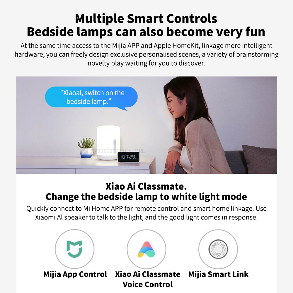 NIEUWE MIJIA Bedlampje 2 Smart - Smart Home Hub Apple recensie en prijs
