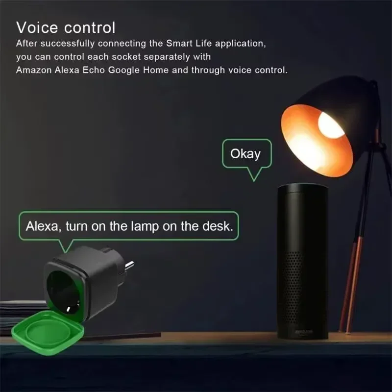 Tuya EU 16A WiFi Smart Waterpr - Smart Home Voice Control recensie en prijs