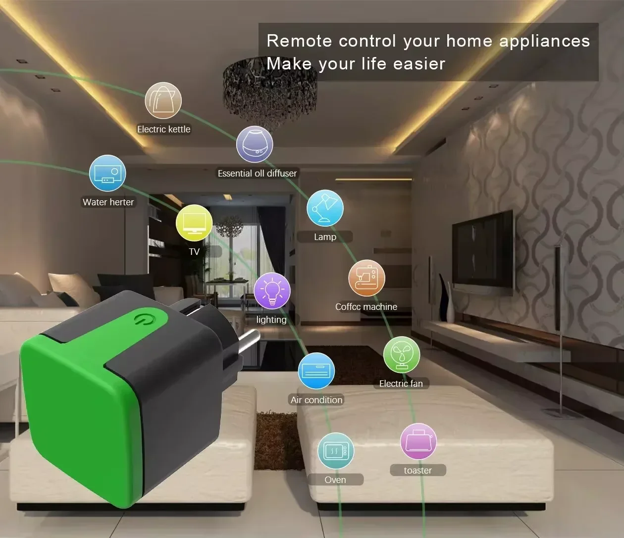 Tuya EU 16A WiFi Smart Waterpr - Smart Home Voice Control recensie en prijs