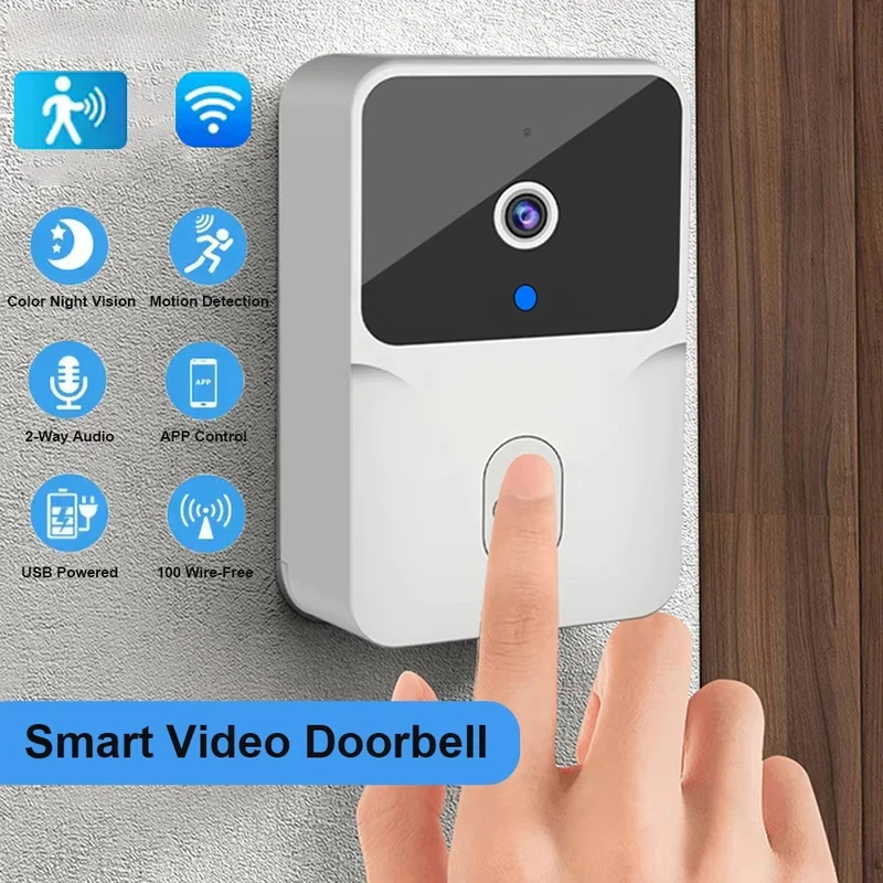 Smart Home WiFi-videodeurbel D - Smart Home Video Doorbell Enhanced Security With Smart Doorbell recensie en prijs