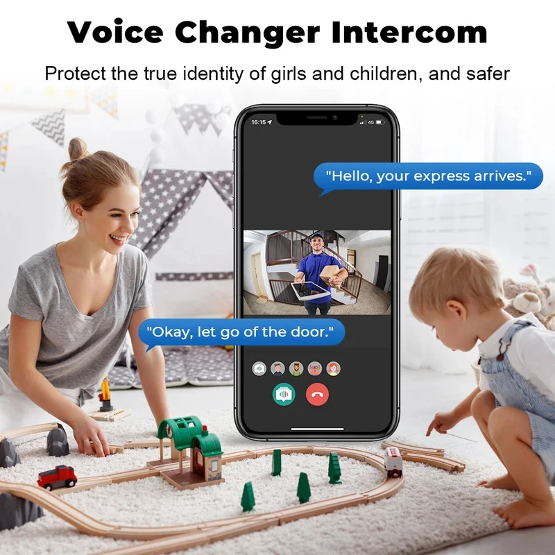 Smart Home WiFi-videodeurbel D - Smart Home Video Doorbell Enhanced Security With Smart Doorbell recensie en prijs