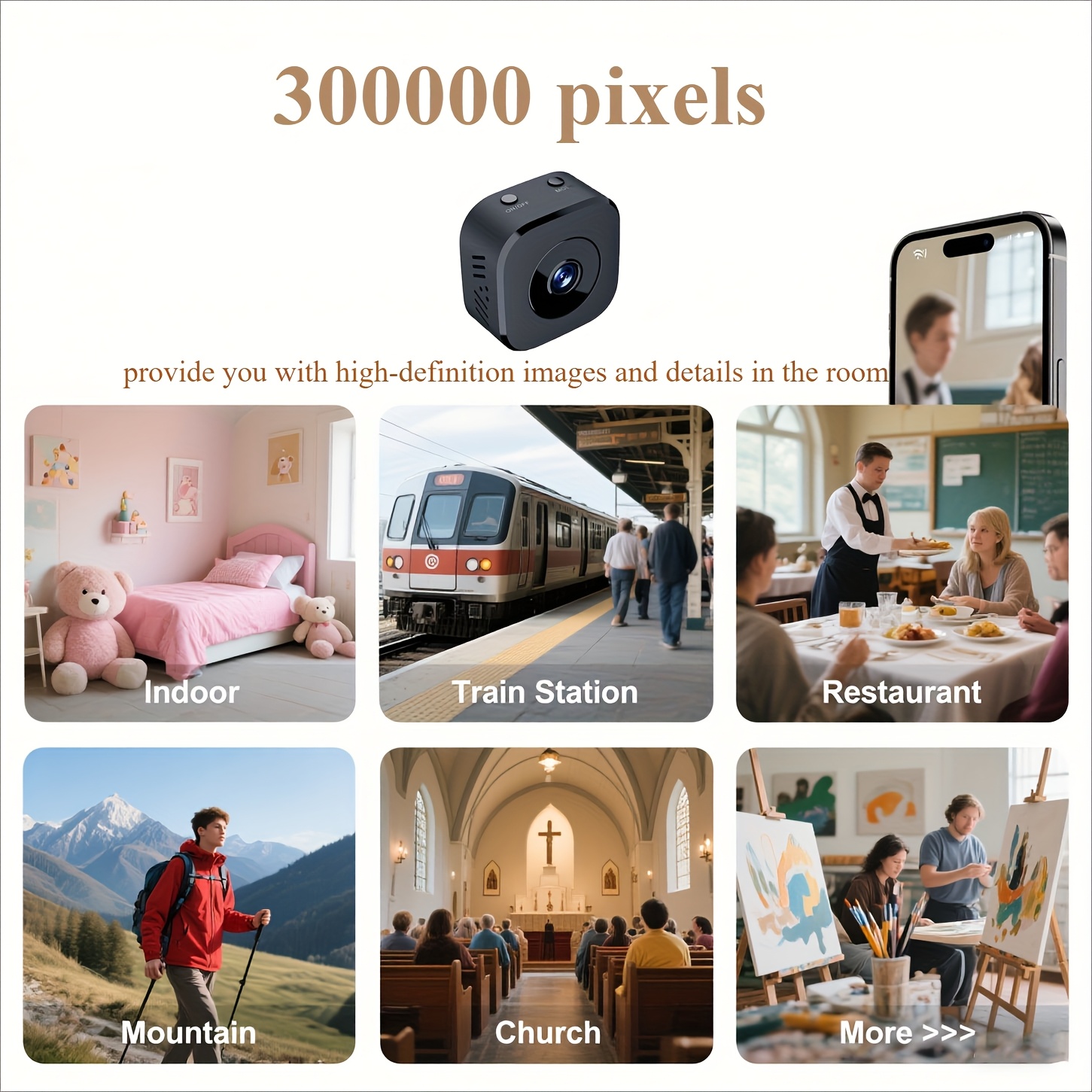 1080P HD Mini WiFi Camera Indo - Security Ip Camera recensie en prijs