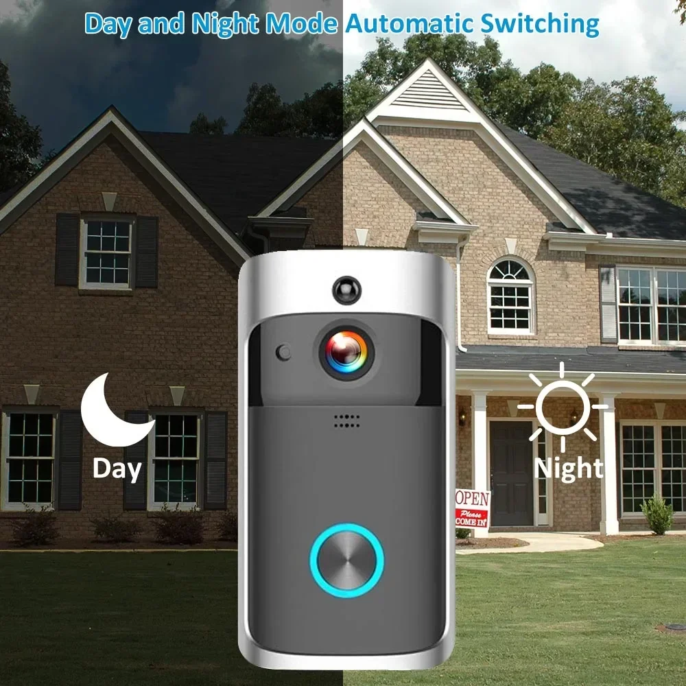 720P HD Smart Home Draadloze W - Smart Home Video Doorbell Enhanced Security With Smart Doorbell recensie en prijs
