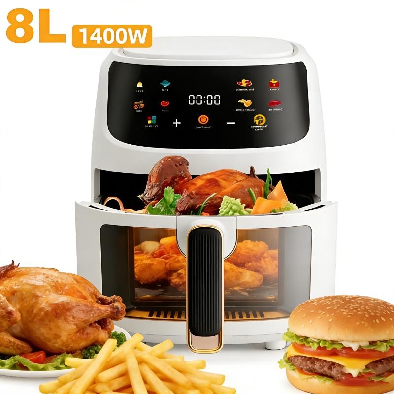 1400W 8L Olievrije Slimme Hete - Smart Home Oven recensie en prijs