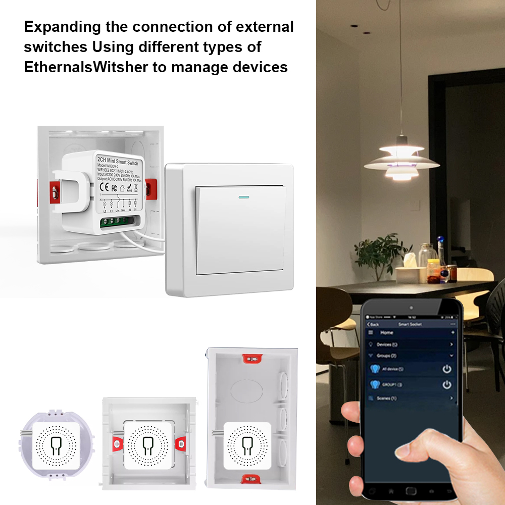2-weg Tuya Smart Switch 2-voud - Smart Home Voice Control recensie en prijs