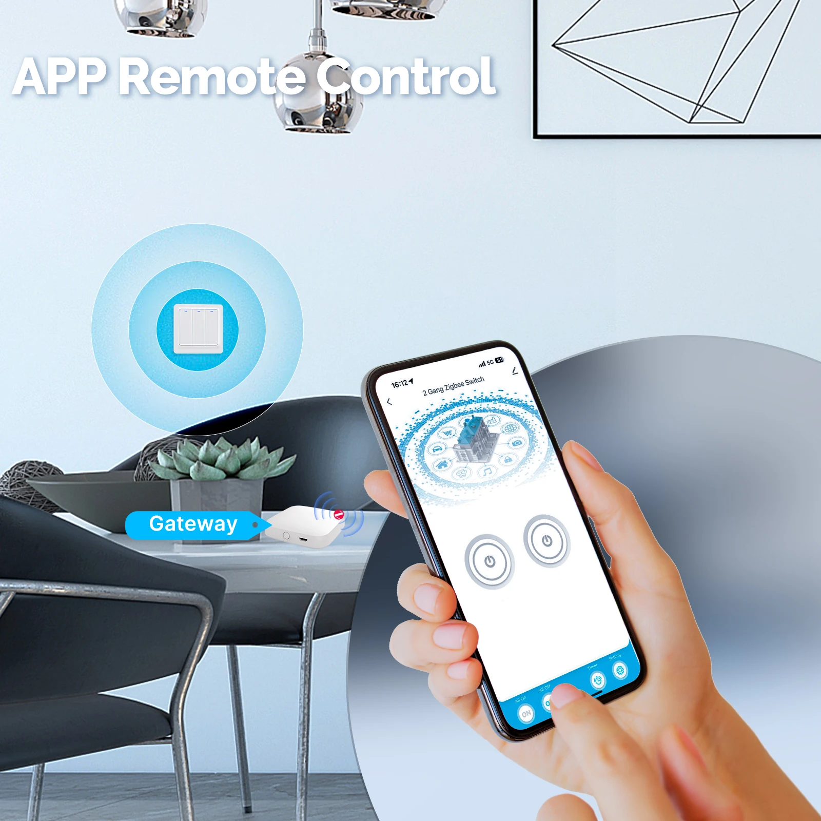 MOES ZigBee slimme lichtschake - Smart Home Voice Control recensie en prijs