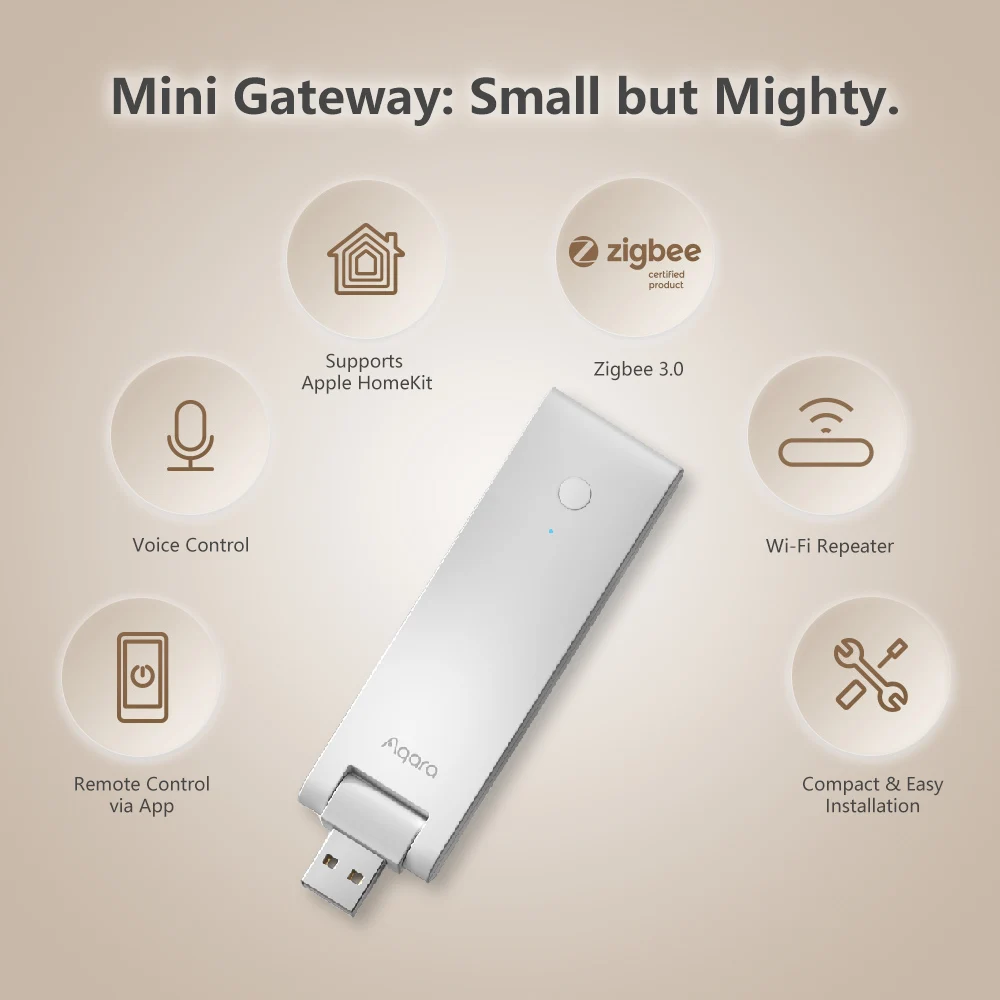 Originele E1 Aqara Hub Gateway - Smart Home Hub Apple recensie en prijs