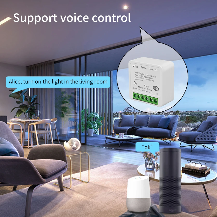 2-weg Mini DIY Slimme Schakela - Smart Home Miniature recensie en prijs