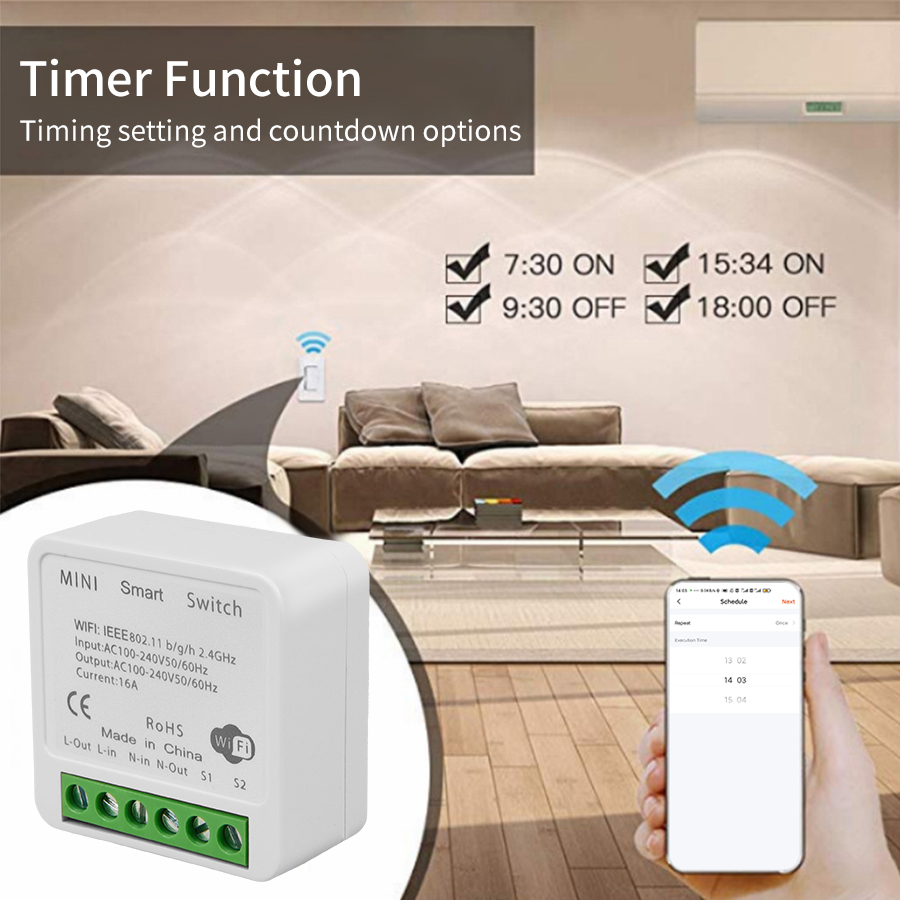 2-weg Mini DIY Slimme Schakela - Smart Home Miniature recensie en prijs