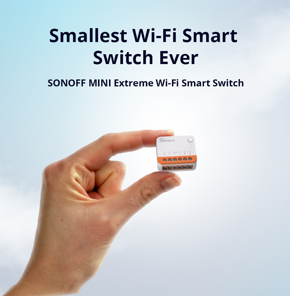 Sonoff Mini R4 Extreme Wifi Sm - Smart Home Miniature recensie en prijs